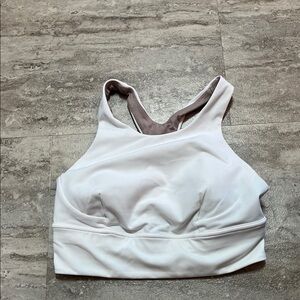 Lululemon Women's White Sports Bra size 6